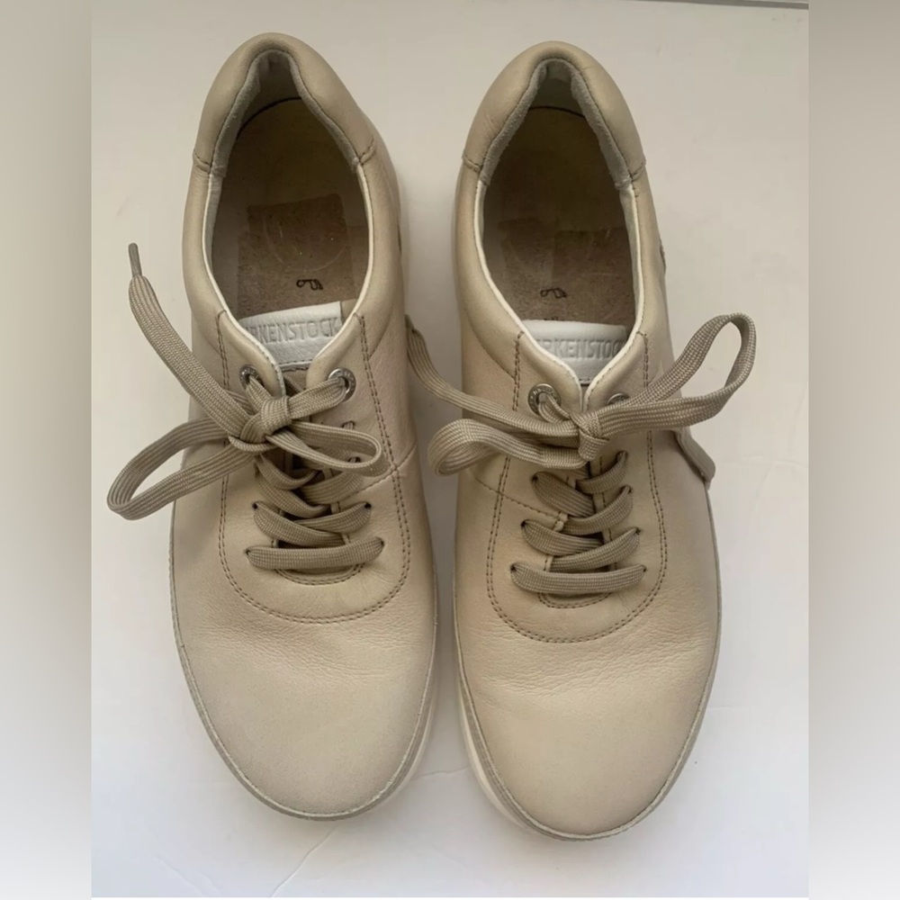 Birkenstock Women's  Manitoba Sneakers Shoes Sand Beige 40 / 9-9.5